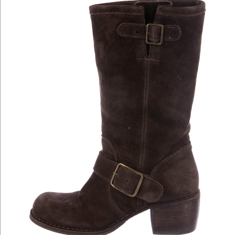 Fiorentini + Baker Boots Chocolate Suede 37
